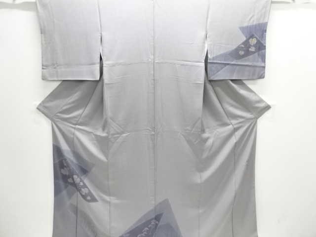 作家物　蔦の葉・松模様訪問着